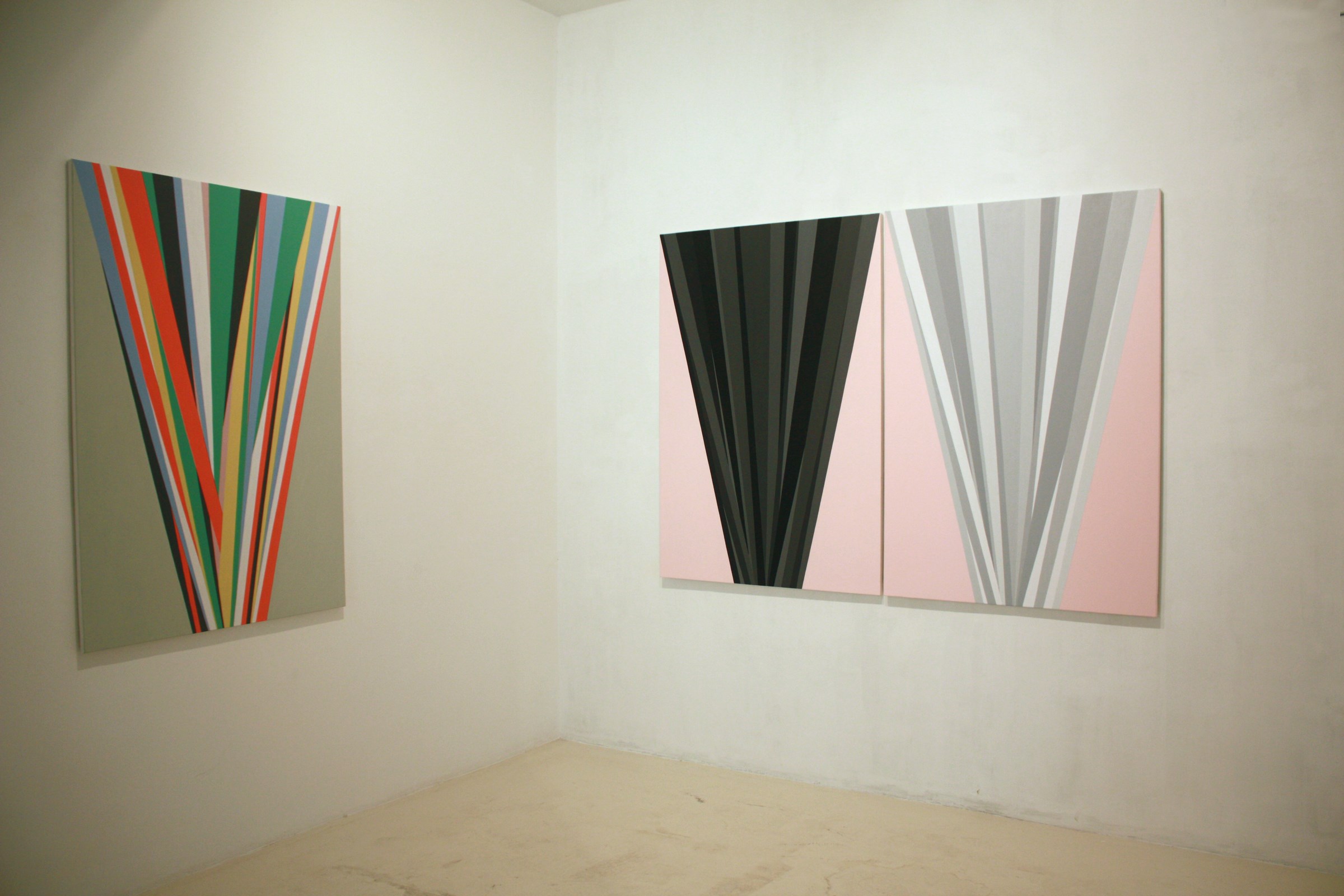Exhibition view in the Galería Maior of Palma, 2013